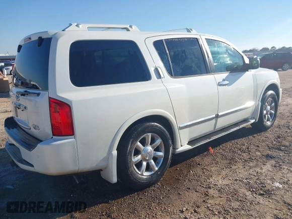 2006 Infiniti QX56 with VIN 5N3AA08C66N801174, listed as a IAAI auction lot 41652098 with 1 mi miles. Bid and sale history available at carsss.com. Image 4.