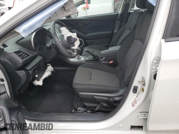 2020 Subaru Impreza Premium with VIN 4S3GKAV61L3607801, listed as a Copart auction lot 82368294 with 28,816 mi miles and Salvage title. Bid and sale history available at DreamBid. Image 7.