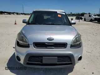 2013 Kia Soul + with VIN KNDJT2A65D7557574, listed as a Copart auction lot 51586825 with 96,431 mi miles and Salvage Title. Bid and sale history available at DreamBid. Image 5.