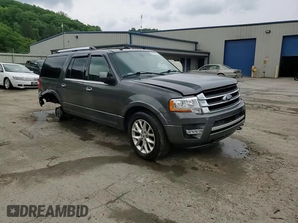 2017 Ford Expedition Max Limited с VIN 1FMJK2AT8HEA66082, выставлен на аукционе Copart как лот 59037665 с пробегом 75 417 миль миль и Списание • Salvage title. История ставок и продаж доступна на DreamBid. Изображение 14.