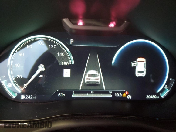 2024 Genesis GV70 Sport с VIN 5NMMCDTC7RH004937, выставлен на аукционе Copart как лот 88840095 с пробегом 20 480 миль миль и Списание • Salvage title. История ставок и продаж доступна на DreamBid. Изображение 9.