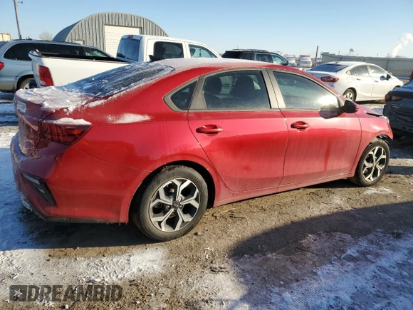 2021 Kia Forte FE with VIN 3KPF24AD4ME386979, listed as a Copart auction lot 45186315 with 49,224 mi miles and Salvage Title. Bid and sale history available at carsss.com. Image 3.