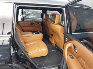 2021 Infiniti QX80 SENSORY with VIN JN8AZ2BE7M9271822, listed as a IAAI auction lot 41572764 with 84,502 mi miles. Bid and sale history available at carsss.com. Image 8.