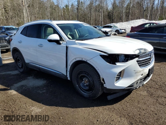 2021 Buick Envision Essence with VIN LRBFZPR4XMD136647, listed as a Copart auction lot 51456805 with 21,080 mi miles and Clean Title. Bid and sale history available at DreamBid. Image 4.