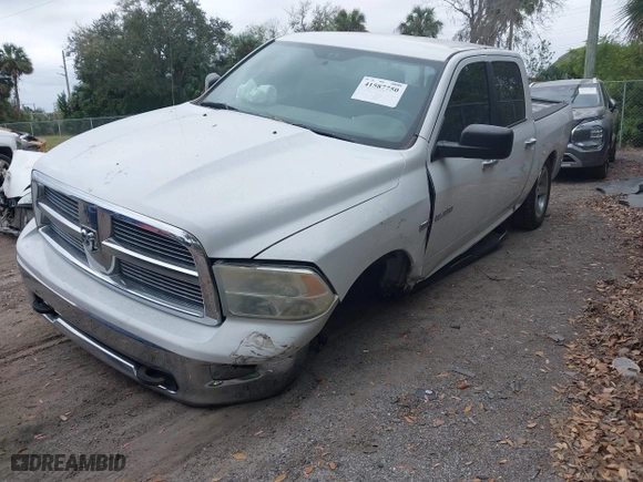 2010 Dodge Ram 1500 SLT with VIN 1D7RV1CT2AS260948, listed as a IAAI auction lot 41587750 with 193,505 mi miles. Bid and sale history available at carsss.com. Image 18.