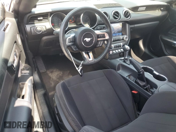 2023 Ford Mustang EcoBoost with VIN 1FA6P8TH4P5101406, listed as a Copart auction lot 58987905 with 41,773 mi miles and Salvage title. Bid and sale history available at DreamBid. Image 8.