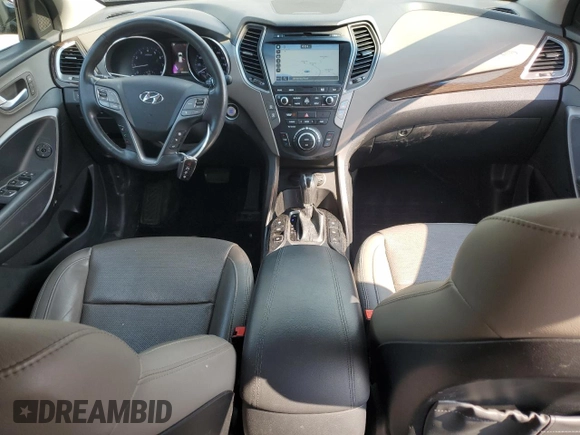 2017 Hyundai Santa Fe Ultimate with VIN 5XYZWDLA2HG487757, listed as a Copart auction lot 60721855 with 54,644 mi miles and Salvage title. Bid and sale history available at DreamBid. Image 8.