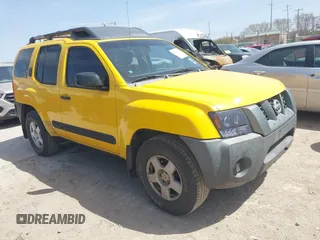 2005 Nissan Xterra S with VIN 5N1AN08U05C624251, listed as a IAAI auction lot 41714084 with 154,324 mi miles. Bid and sale history available at carsss.com. Image 1.