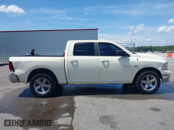 2010 Dodge 1500 SLT with VIN 1D7RV1CT7AS227072, listed as a IAAI auction lot 42061389 with 221,468 mi miles and . Bid and sale history available at carsss.com. Image 13.