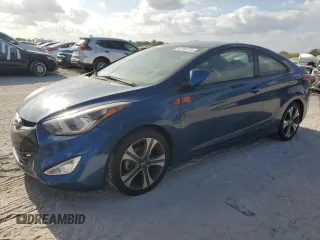 2014 Hyundai Elantra z VIN KMHDH6AH1EU029469, wystawiony jako Copart lot #55182715 z przebiegiem 117 084 mil mil oraz Szkody całkowita. Historia ofert i sprzedaży dostępna na DreamBid. Obrazek 1.