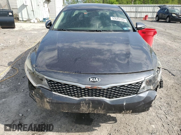 2018 Kia Optima LX with VIN 5XXGT4L33JG231140, listed as a Copart auction lot 55649125 with 110,102 mi miles and Clean Title. Bid and sale history available at carsss.com. Image 5.