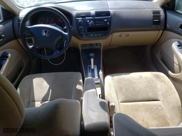 2003 Honda Civic EX with VIN 1HGEM229X3L009276, listed as a Copart auction lot 48047905 with 317,240 mi miles and Salvage Title. Bid and sale history available at carsss.com. Image 8.