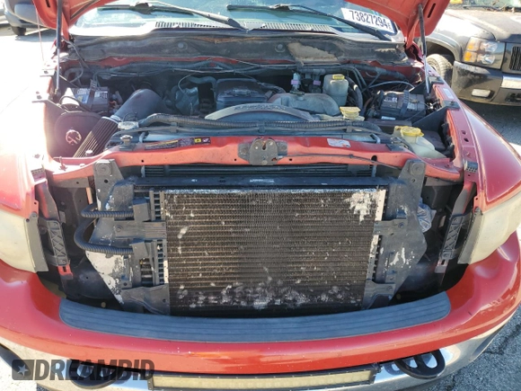 2004 Dodge Ram 2500 SLT with VIN 3D7KU28C24G172965, listed as a Copart auction lot 73827294 with 342,661 mi miles and Salvage Title. Bid and sale history available at carsss.com. Image 12.