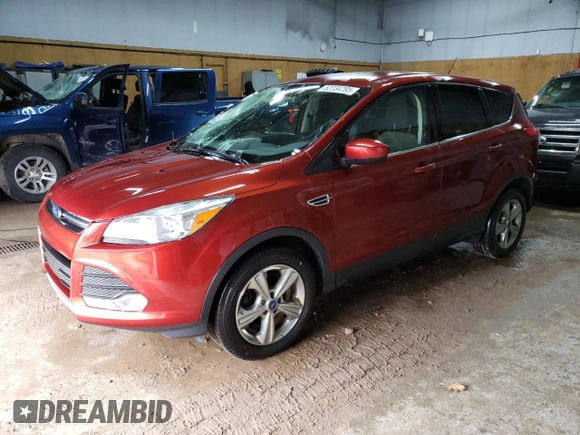 2015 Ford Escape SE with VIN 1FMCU0G79FUC60463, listed as a Copart auction lot 52734795 with 124,810 mi miles and Clean Title. Bid and sale history available at carsss.com. Image 1.