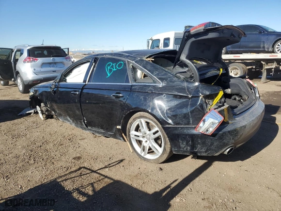 2015 Audi A6 2.0T Premium Plus with VIN WAUGFAFC9FN026111, listed as a Copart auction lot 88701825 with 0 mi miles and Salvage Title. Bid and sale history available at carsss.com. Image 2.