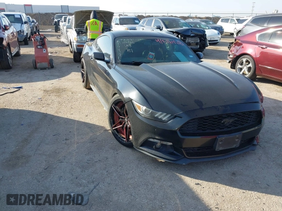2017 Ford Mustang EcoBoost z VIN 1FA6P8TH1H5272339, wystawiony jako IAAI lot #41576468 z przebiegiem 125 455 mil mil oraz . Historia ofert i sprzedaży dostępna na DreamBid. Obrazek 1.
