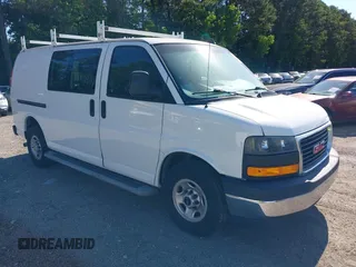 2019 GMC Savana Cargo z VIN 1GTW7AFG8K1304433, wystawiony jako IAAI lot #42219322 z przebiegiem 172 315 mil mil oraz . Historia ofert i sprzedaży dostępna na DreamBid. Obrazek 1.