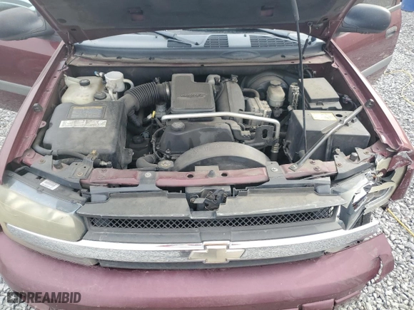 2005 Chevrolet TrailBlazer LS with VIN 1GNDS13S352157829, listed as a Copart auction lot 47633025 with 126,082 mi miles and Salvage Title. Bid and sale history available at carsss.com. Image 12.