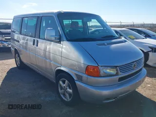 2002 Volkswagen EuroVan с VIN WV2KB47072H036693, выставлен на аукционе IAAI как лот 41267906 с пробегом 154 035 миль миль и . История ставок и продаж доступна на DreamBid. Изображение 1.