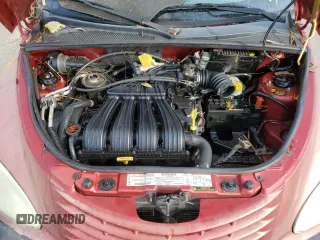2001 Chrysler PT Cruiser with VIN 3C8FY4BB41T642166, listed as a Copart auction lot 75164104 with 0 mi miles and Salvage Title. Bid and sale history available at carsss.com. Image 12.