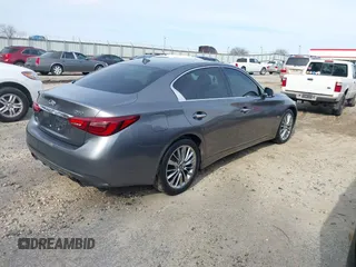 2018 Infiniti Q50 3.0t SPORT with VIN JN1EV7AR1JM440366, listed as a IAAI auction lot 41468676 with 89,065 mi miles. Bid and sale history available at carsss.com. Image 4.