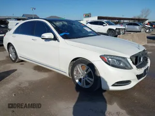 2017 Mercedes-Benz S 550 with VIN WDDUG8CB9HA316369, listed as a IAAI auction lot 41732950 with 76,672 mi miles and . Bid and sale history available at carsss.com. Image 1.
