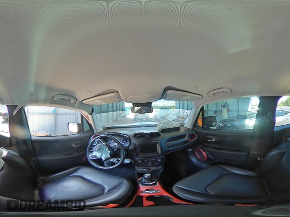 2018 Jeep Renegade Trailhawk with VIN ZACCJBCB3JPH43220, listed as a Copart auction lot 55473395 with Not provided miles and Salvage title. Bid and sale history available at DreamBid. Image 14.