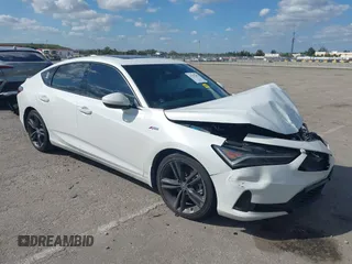 2023 Acura Integra w/A-Spec Package z VIN 19UDE4H31PA025536, wystawiony jako IAAI lot #41527191 z przebiegiem 36 448 mil mil oraz . Historia ofert i sprzedaży dostępna na DreamBid. Obrazek 1.