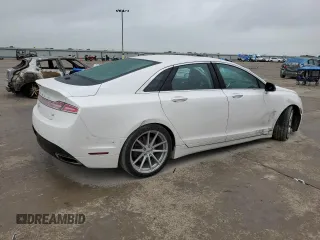 2014 Lincoln MKZ with VIN 3LN6L2GK9ER827244, listed as a Copart auction lot 54993145 with 209,717 mi miles and Salvage Title. Bid and sale history available at carsss.com. Image 3.