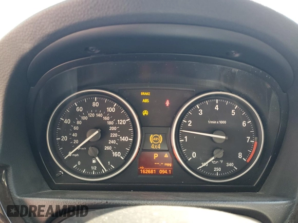 2011 BMW 3 Series 335i xDrive with VIN WBAKF9C52BE619754, listed as a Copart auction lot 43854085 with 162,681 mi miles and Salvage Title. Bid and sale history available at carsss.com. Image 9.