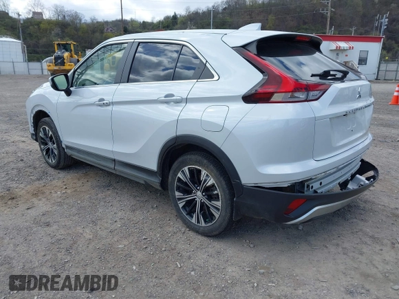 2022 Mitsubishi Eclipse Cross SE with VIN JA4ATWAA8NZ003912, listed as a IAAI auction lot 41993773 with 64,311 mi miles and . Bid and sale history available at DreamBid. Image 3.