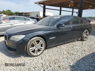 2015 BMW 7 Series 740i with VIN WBAYA6C58FD826779, listed as a Copart auction lot 53780095 with 139,104 mi miles and Clean Title. Bid and sale history available at carsss.com. Image 1.