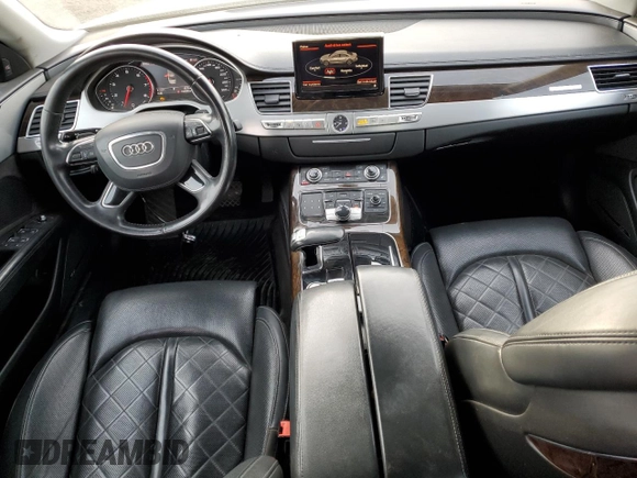 2013 Audi A8 L 3.0L with VIN WAURGAFD5DN004442, listed as a Copart auction lot 49065665 with 149,296 mi miles and Clean Title. Bid and sale history available at carsss.com. Image 8.