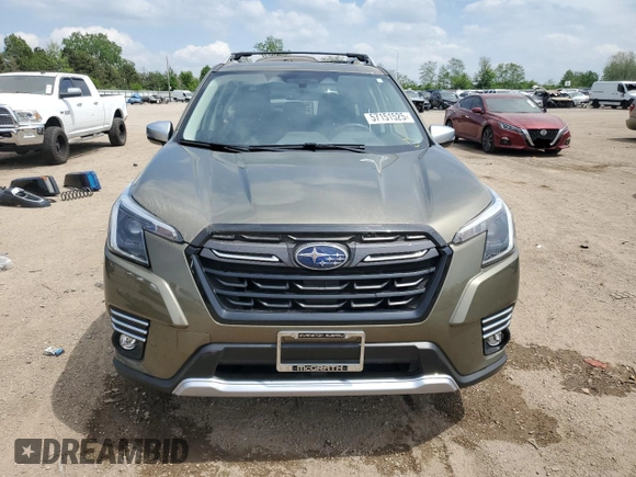 2024 Subaru Forester Touring with VIN JF2SKAMC7RH419587, listed as a Copart auction lot 57151525 with 8,830 mi miles and Salvage title. Bid and sale history available at DreamBid. Image 5.