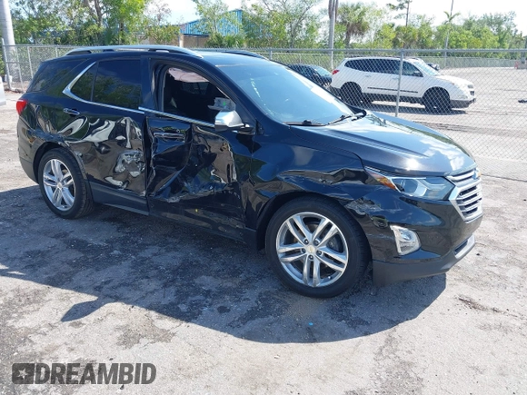 2018 Chevrolet Equinox Premier with VIN 2GNAXNEX1J6313528, listed as a IAAI auction lot 41938985 with 189,244 mi miles and . Bid and sale history available at DreamBid. Image 1.