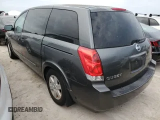 2004 Nissan Quest SE with VIN 5N1BV28U24N313293, listed as a Copart auction lot 76638444 with 0 mi miles and Clean Title. Bid and sale history available at carsss.com. Image 2.