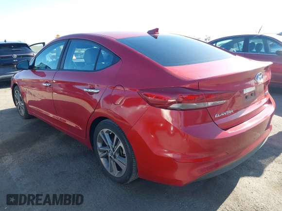 2017 Hyundai Elantra SE z VIN 5NPD84LF7HH063760, wystawiony jako IAAI lot #42327207 z przebiegiem 51 615 mil mil oraz . Historia ofert i sprzedaży dostępna na DreamBid. Obrazek 3.
