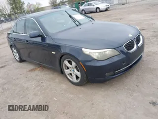 2008 BMW 5 Series 535xi with VIN WBANV93528CW55691, listed as a IAAI auction lot 41954791 with 223,838 mi miles. Bid and sale history available at carsss.com. Image 1.