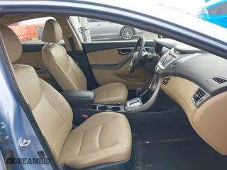 2012 Hyundai Elantra GLS with VIN KMHDH4AEXCU192161, listed as a IAAI auction lot 41646580 with 91,219 mi miles. Bid and sale history available at carsss.com. Image 5.