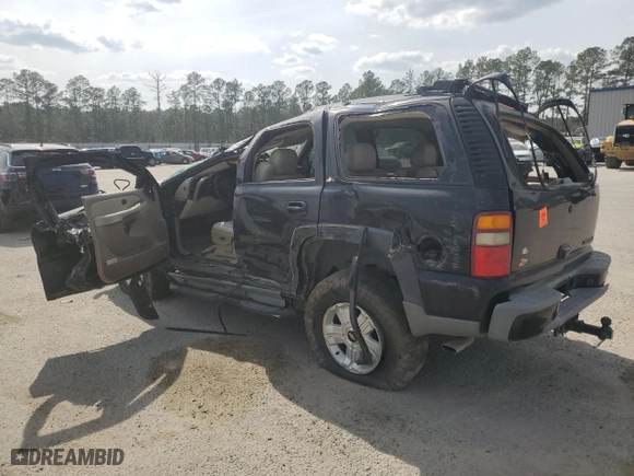 2003 Chevrolet Tahoe LT with VIN 1GNEK13Z73R243537, listed as a Copart auction lot 47000435 with 0 mi miles and Salvage Title. Bid and sale history available at carsss.com. Image 2.