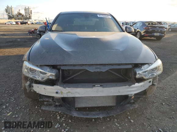 2014 BMW 3 Series 335i with VIN WBA3A9C55EF477935, listed as a Copart auction lot 41755545 with 122,830 mi miles and Non Repairable. Bid and sale history available at carsss.com. Image 5.
