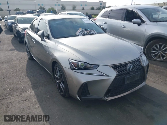 2020 Lexus IS with VIN JTHGA1D20L5105897, listed as a IAAI auction lot 41926240 with 72,818 mi miles. Bid and sale history available at carsss.com. Image 13.
