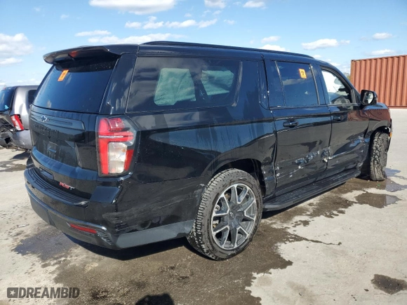 2022 Chevrolet Suburban RST with VIN 1GNSKEKD8NR197350, listed as a Copart auction lot 88249775 with 58,380 mi miles and Salvage Title. Bid and sale history available at carsss.com. Image 3.