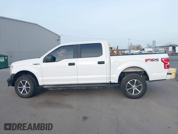 2019 Ford F-150 XL with VIN 1FTEW1EP8KKE13811, listed as a IAAI auction lot 41769452 with 133,146 mi miles and . Bid and sale history available at DreamBid. Image 14.