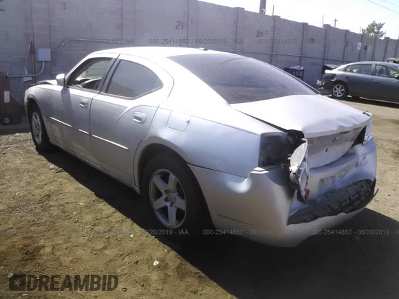 2010 Dodge Charger SXT with VIN 2B3CA3CV5AH271203, listed as a IAAI auction lot 25414852 with 175,044 mi miles and . Bid and sale history available at DreamBid. Image 3.