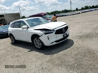 2023 Acura MDX with VIN 5J8YE1H35PL030565, listed as a Copart auction lot 55512284 with 3,977 mi miles and Salvage Title. Bid and sale history available at carsss.com. Image 11.