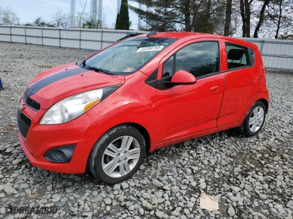 2015 Chevrolet Spark LS with VIN KL8CA6S98FC799938, listed as a Copart auction lot 53200755 with 143,728 mi miles and Clean Title. Bid and sale history available at carsss.com. Image 1.