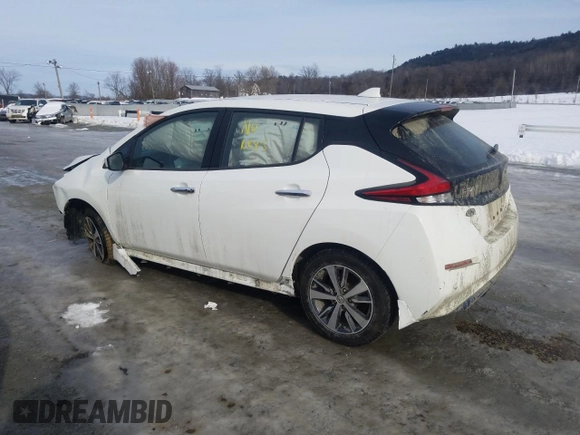 2020 Nissan LEAF z VIN 1N4BZ1BP8LC311473, wystawiony jako Copart lot #39809533 z przebiegiem Nie podano mil oraz . Historia ofert i sprzedaży dostępna na DreamBid. Obrazek 2.