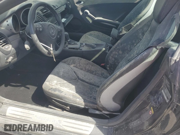 2005 Mercedes-Benz SLK 230/320 with VIN WDBWK56F15F040880, listed as a Copart auction lot 76251844 with 51,702 mi miles and Non Repairable. Bid and sale history available at DreamBid. Image 7.
