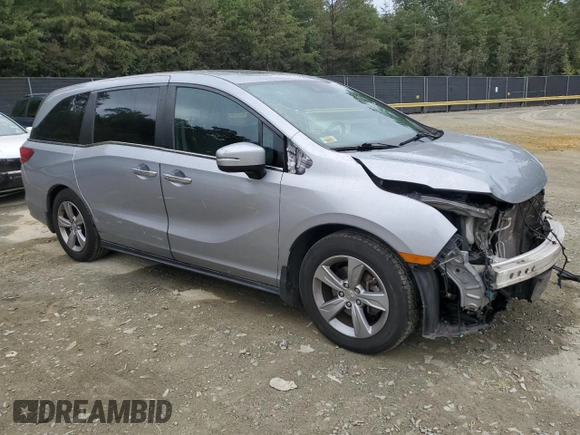 2018 Honda Odyssey EX-L z VIN 5FNRL6H73JB095501, wystawiony jako Copart lot #71940884 z przebiegiem 81 319 mil mil oraz Szkoda całkowita • Salvage title. Historia ofert i sprzedaży dostępna na DreamBid. Obrazek 4.